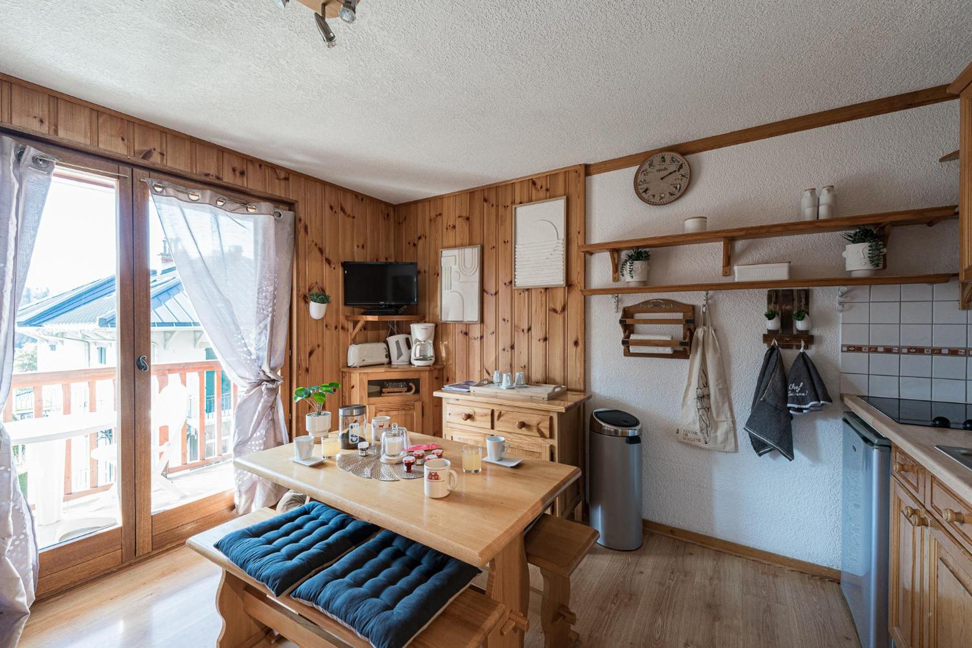 Ski Ou Thermes? Un Appt Cabine Avec Vue Magnifique Saint-Gervais-les-Bains Exteriör bild